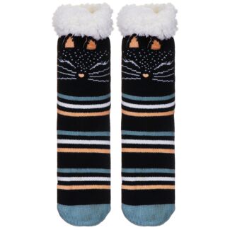 Feline Fluffy Slipper Socks