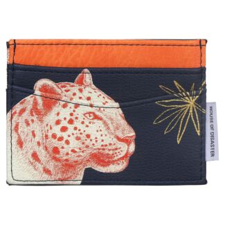 Heritage & Harlequin Leopard Card Holder