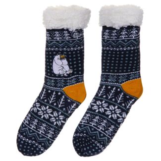 Moomin Winter Fluffy Slipper Socks