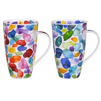 Blobs! Henley Set of 2 Mugs