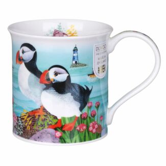 Seashore Puffin Bute Shape Mug