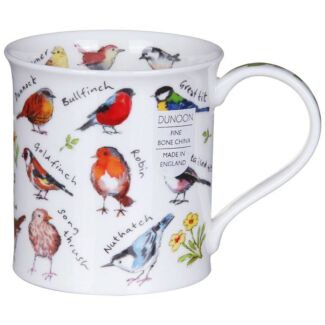 Birdlife Garden Birds Bute Shape Mug 