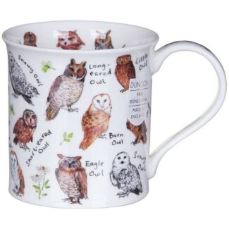 Birdlife Owls Bute Shape Mug 
