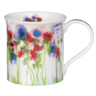 Floral Haze Anemone Bute Shape Mug