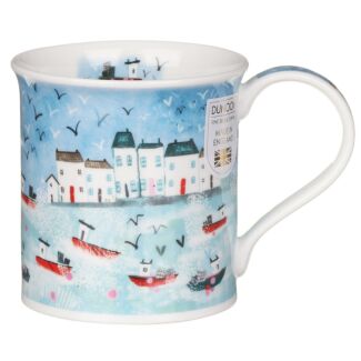 Seaside Cove Fishing Boat Bute Shape Mug