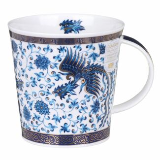 Blue Ming Phoenix Cairngorm Shape Mug