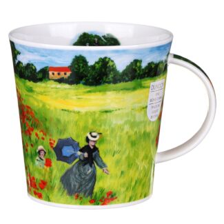 Giverny Poppyfield Cairngorm Shape Mug