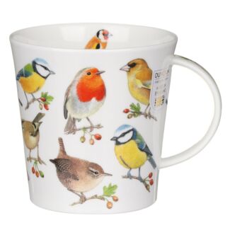 Song Bird Berries Cairngorm Shape Mug