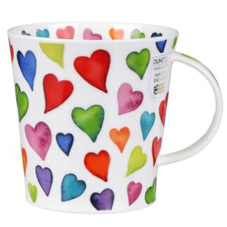 Warm Hearts Cairngorm shape Mug