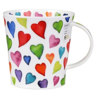 Warm Hearts Cairngorm Shape Mug