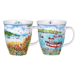 Coastal View Nevis Set of 2 Mugs