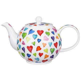 Warm Hearts Large Teapot