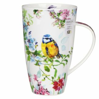 Morning Song Bluetit Henley Shape Mug