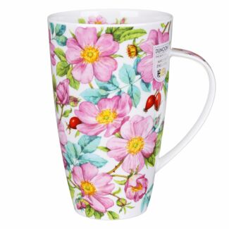 Wild Rose Henley Shape Mug