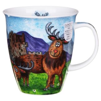 Highland Animals Stag Nevis shape Mug