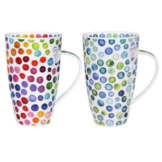 Hot & Cool Spots Henley Set of 2 Mugs