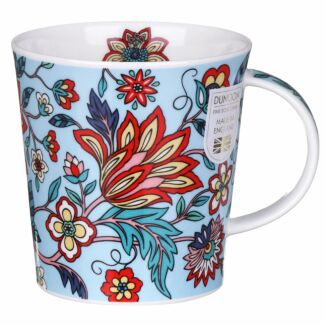 Jacobean Blue Lomond Shape Mug