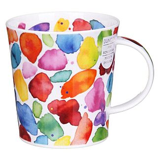 Blobs! Red Lomond Shape Mug