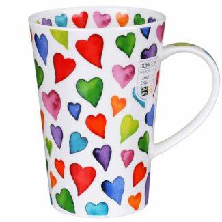 Warm Hearts Shetland Shape Mug