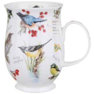 Dawn Song Nuthatch Suffolk Shape Mug