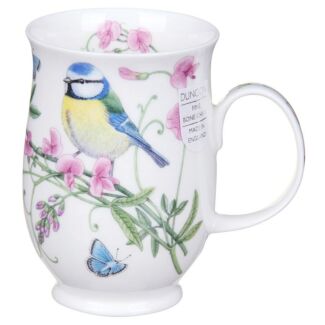 Hedgerow Birds Blue Tit Suffolk Shape Mug