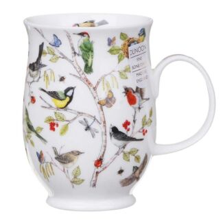 Secret Wood Woodpecker Suffolk Shape Mug