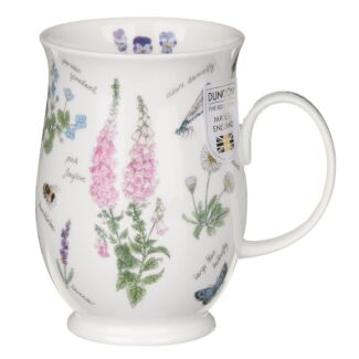 Nature’s Notebook Foxgloves Suffolk Shape Mug