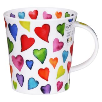Warm Hearts Lomond shape Mug
