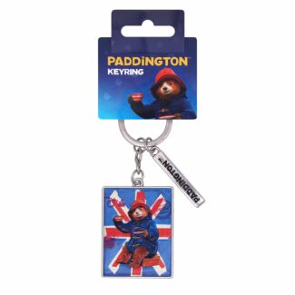 Union Jack Metal Keyring