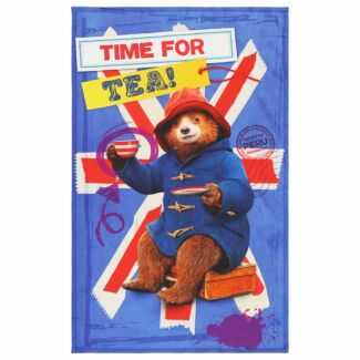 Time for Tea Union Jack Cotton Tea Towel