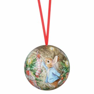 Hanging Stockings Christmas Tin Bauble