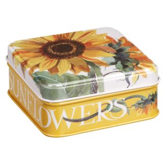 Flowers Sunflower Small Square Pocket Tin