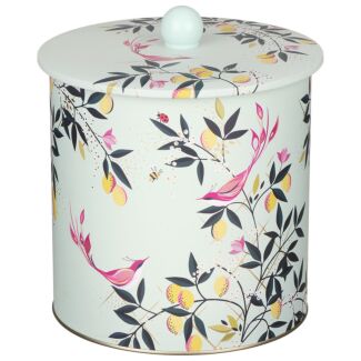 Duck Egg Orchard Birds Biscuit Barrel