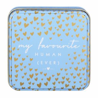 Little Gestures ‘My Favourite Human’ Small Square Tin