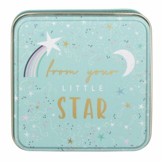 Little Gestures ‘From Your Little Star’ Small Square Tin