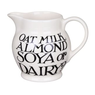 Black Toast Soya Or Dairy Half Pint Jug