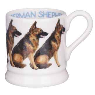 Dogs German Shepherd Half Pint Mug