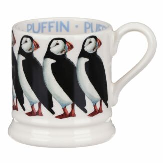Birds Puffin Half Pint Mug