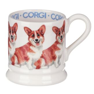Dogs Pembroke Welsh Corgi Half Pint Mug