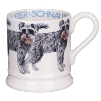 Dogs Schnauzer Half Pint Mug