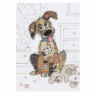 Kooks Murphy Mutt Greetings Card