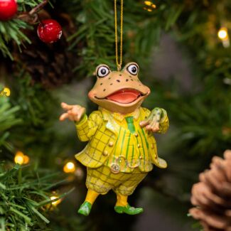 Toad of Toad Hall Resin Tree Decoration