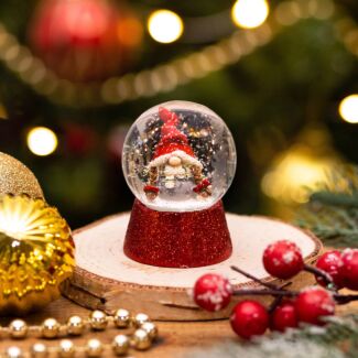 Assorted Gonk Girl Mini Snow Globe Decoration