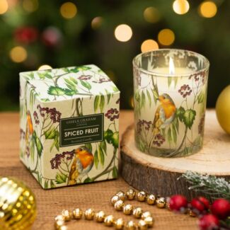 Robin & Berries ‘Spiced Fruit’ Small Scented Jar Candle