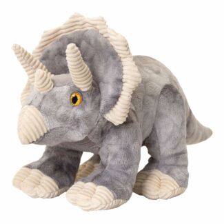 Keeleco Dinosaur Triceratops 26cm Soft Toy