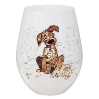 Murphy Mutt Stemless Glass