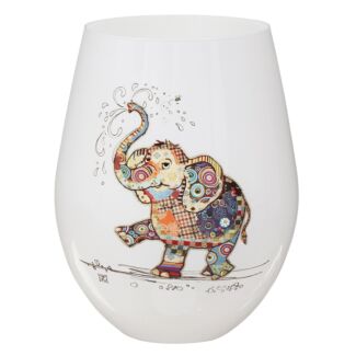 Eddie Elephant Stemless Glass