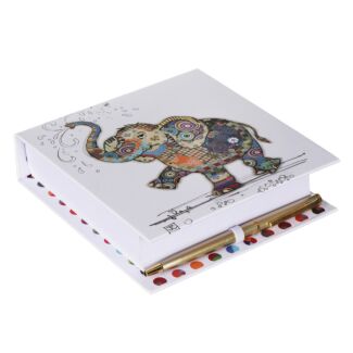 Eddie Elephant Memo Block & Pen