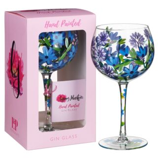 Cornflowers Gin Glass