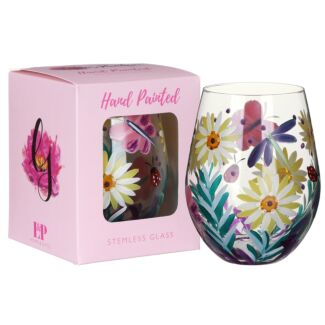 Cottage Garden Stemless Glass